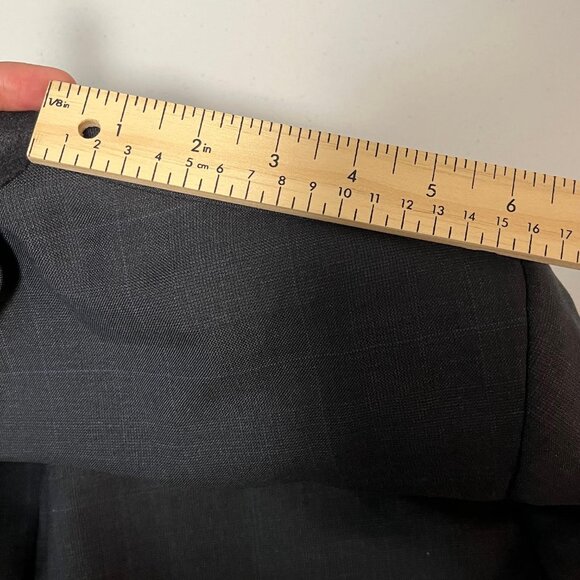 Ralph Lauren Sport Coat Jacket Blazer Mens 40L Blue Twill 100% Wool 2 Button - Picture 14 of 16